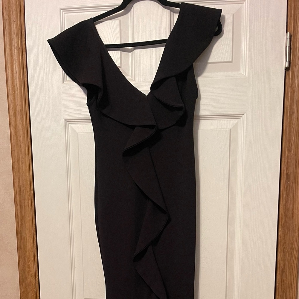 Rue21 Black Ruffled Dress